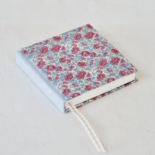 Load image into Gallery viewer, Hard Cover Recycled Liberty Print Cotton Book Cloth Journal-Floral