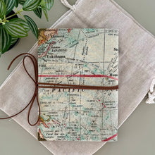 Load image into Gallery viewer, The Explorer - Fabric Covered Art Journal / Notebook