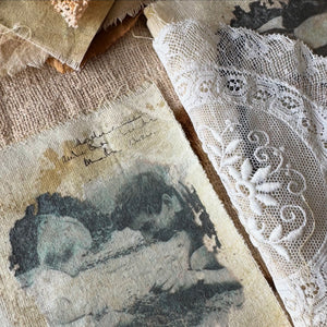 Vintage Mixed Media Fabric Journal Workshop 11.10.25