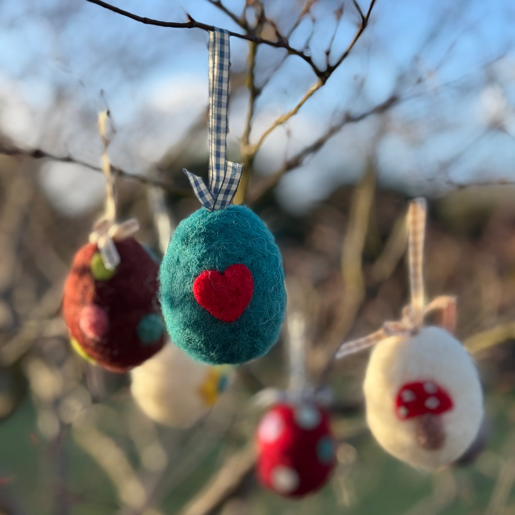 CREATIVE CONNECTIONS: Felted Easter Egg Tree Decorations 05.04.25