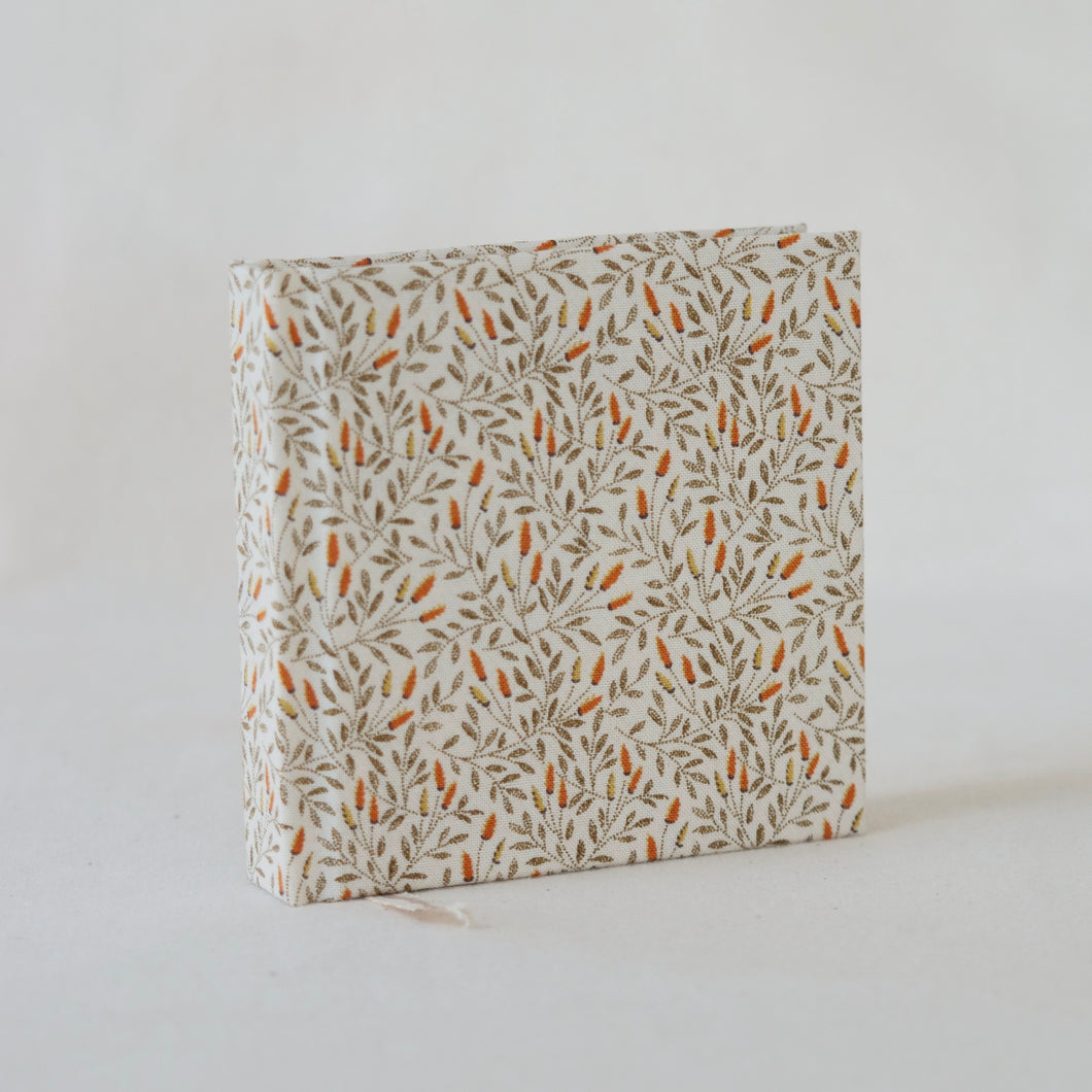 Hard Cover Recycled Cotton Fabric Book Cloth Journal