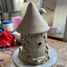 Load image into Gallery viewer, Fairy House Pottery Sculpture Workshop
