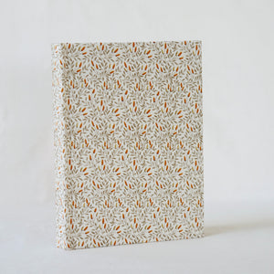 Hard Cover Recycled Fabric Cotton Book Cloth Journal