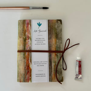 Hand Painted One of a Kind  - Art Journal