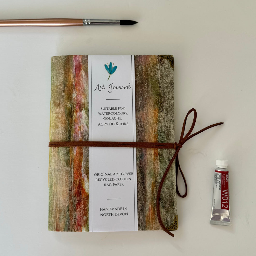 Hand Painted One of a Kind  - Art Journal