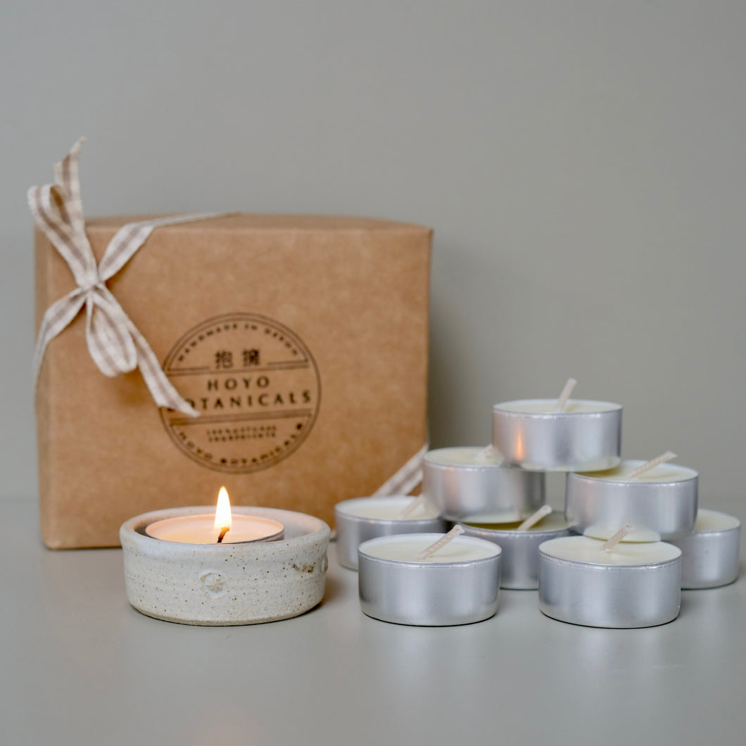 Tea light essentials gift box